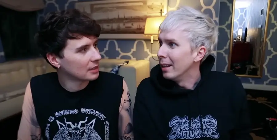 Dan Howell and Phil Lester relationship announcement during heartfelt video.