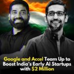 India AI Startup Funding google and accel